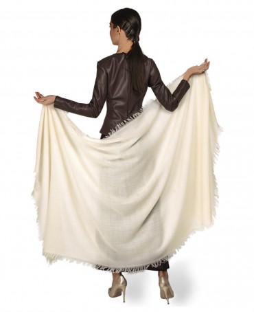 Палантин Унисекс JW100-BERGE/BLANCHE